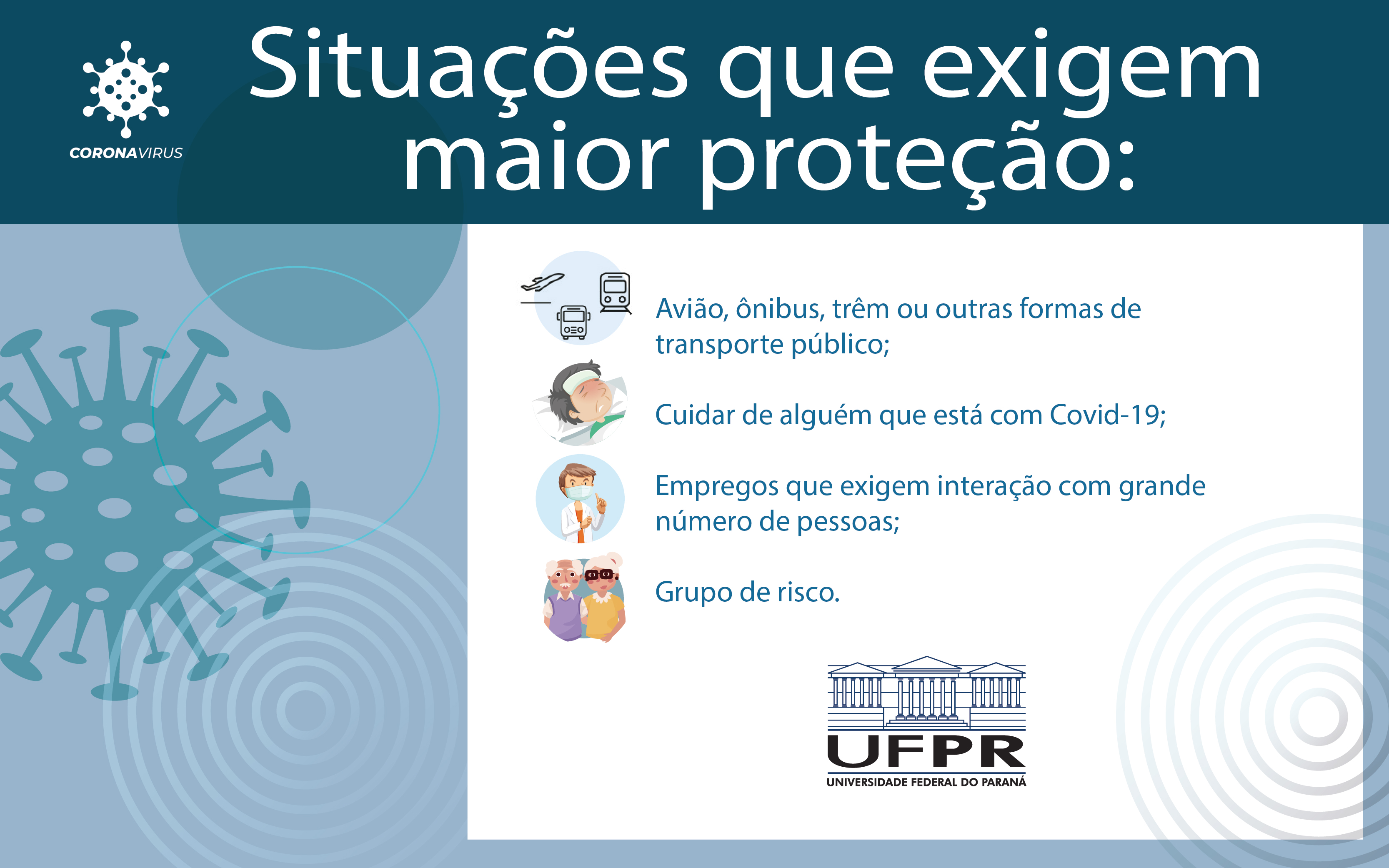 Situações que exigem maior proteção