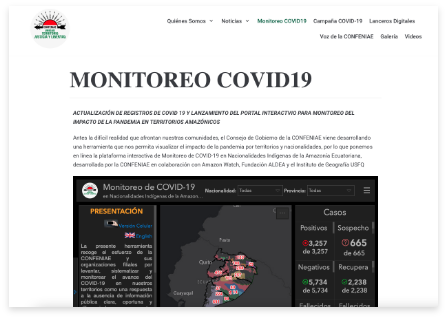 Monitoreo COVID19
