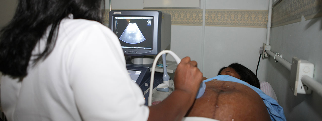 Exame por ultra-som durante a gravidez