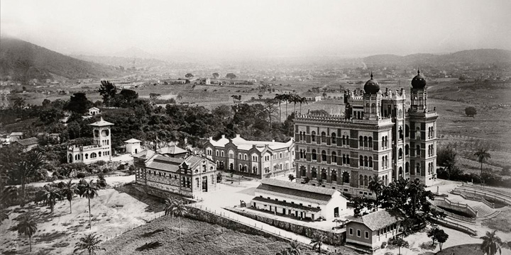 Núcleo arquitetônico original de Manguinhos, 1910.