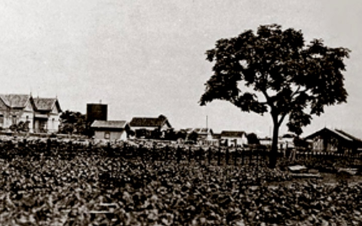 Vista da cidade de Lassance (MG)