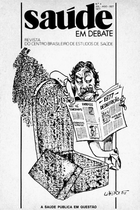 Capa de Saúde em Debate, número 4 (jul.-set. 1977).​