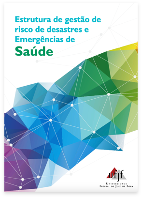 Capa do documento Estrutura de Gerenciamento de Riscos de Emergência e Desastres em Saúde.