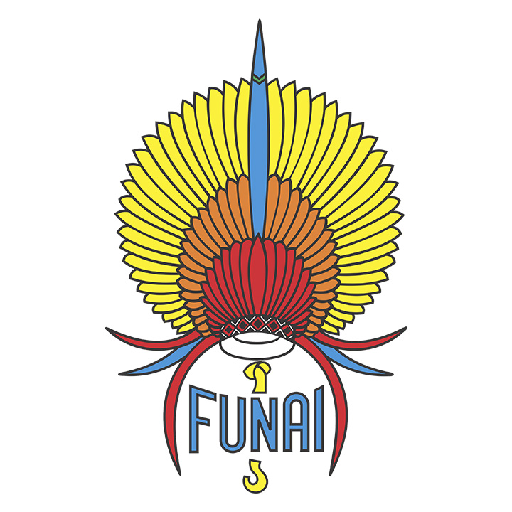 Llogotipo da Funai (Fundação Nacional dos Povos Indígenas)