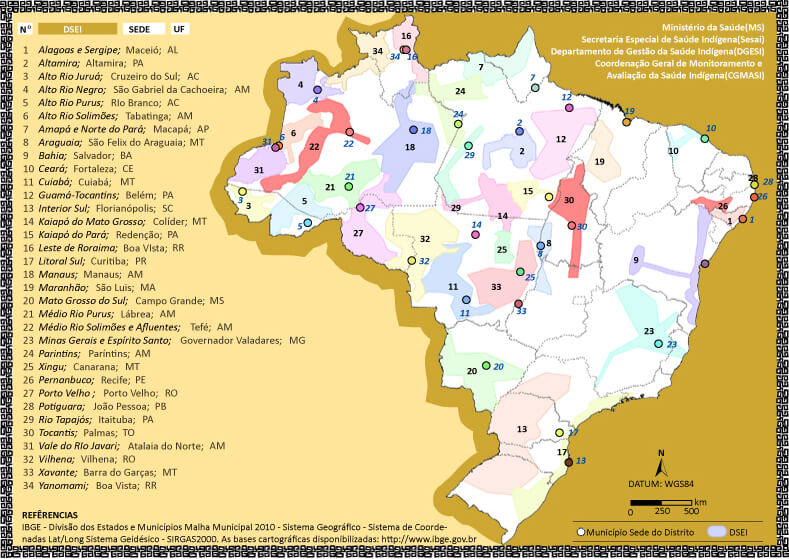 Mapa do Brasil